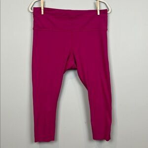 Athleta Women's Accelerate‎ Capri Fuchsia SZ 1X